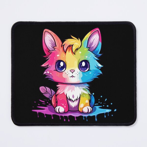 Item preview, Rainbow Animated Cat Design designed and sold by IvyIsle.