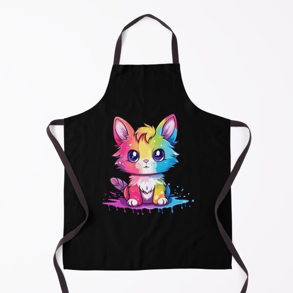 Item preview, Rainbow Animated Cat Design designed and sold by IvyIsle.