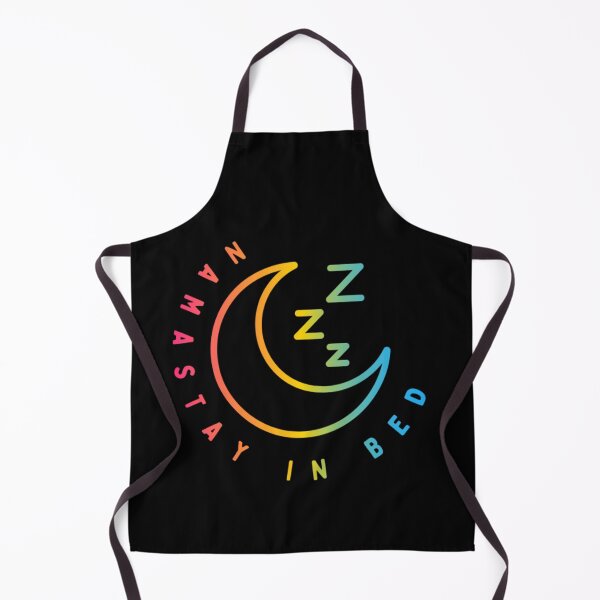 Item preview, Namastay in Bed, Pansexual pride flag graphic, Crescent moon Graphic, Sleep, Yoga, Funny, selfcare, relax, pride, relax, chill, sleep mode, designed and sold by PrideBeProud.