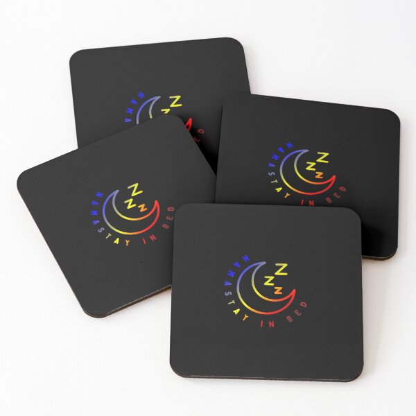Item preview, Namastay in Bed, Polyamory pride flag graphic, Crescent moon Graphic, Sleep, Yoga, Funny, selfcare, relax, pride, relax, chill, sleep mode,  designed and sold by PrideBeProud.
