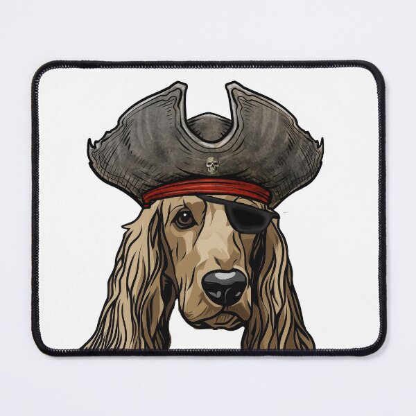 Item preview, Pirate Afghan Hound Dog designed and sold by whyitsme.