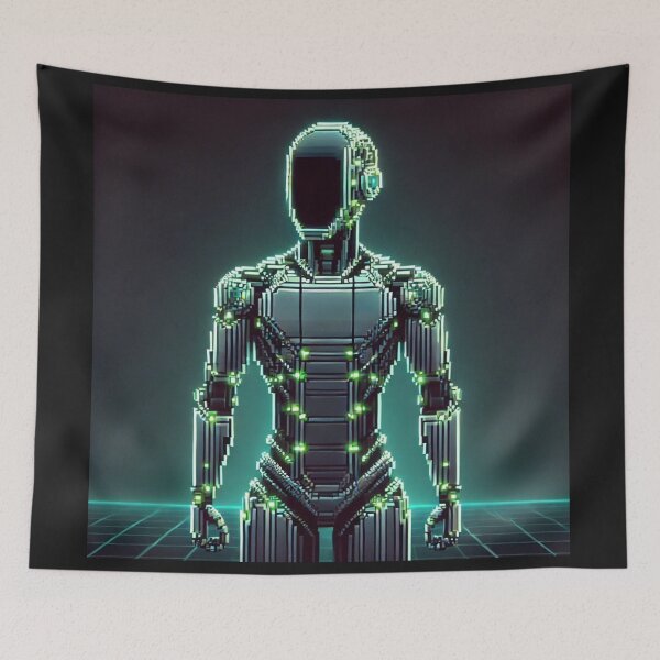 Item preview, humanoid robot designed and sold by TEEJAMBOREE.