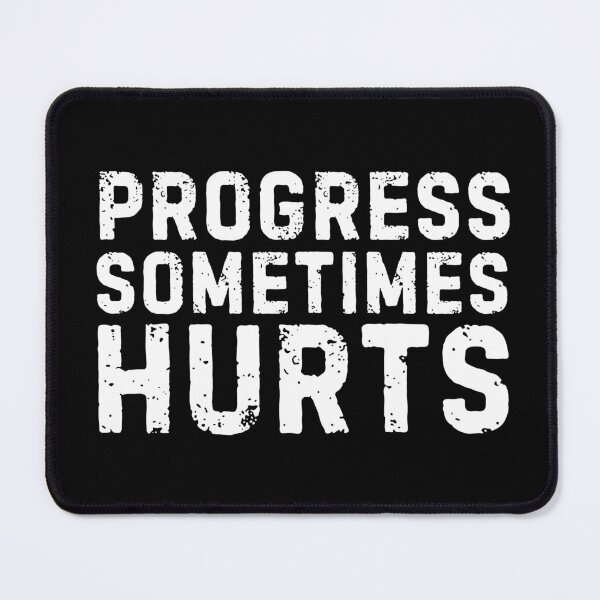 Item preview, Progress sometimes hurts life smart quote white designed and sold by mysteriousquote.