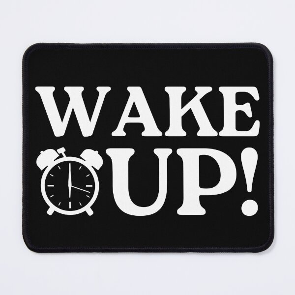 Item preview, Wake up life and smart quote white designed and sold by mysteriousquote.