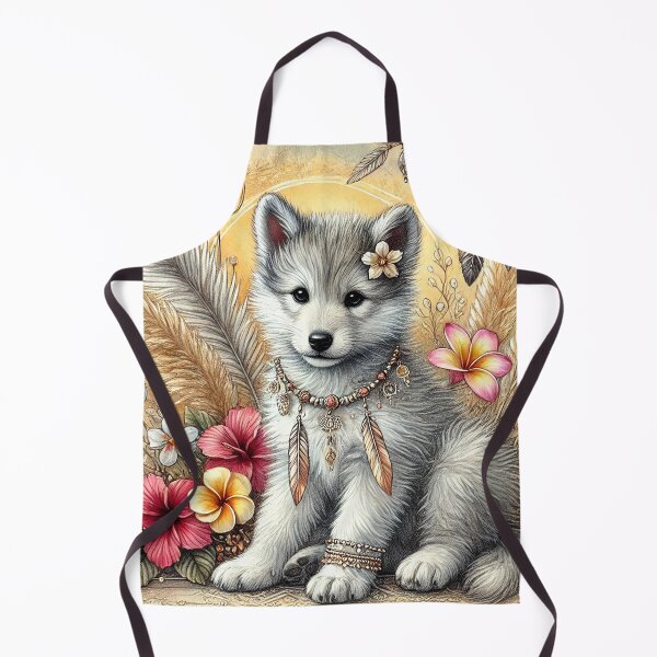 Item preview, Boho Style Wolf Pup designed and sold by ALW951.