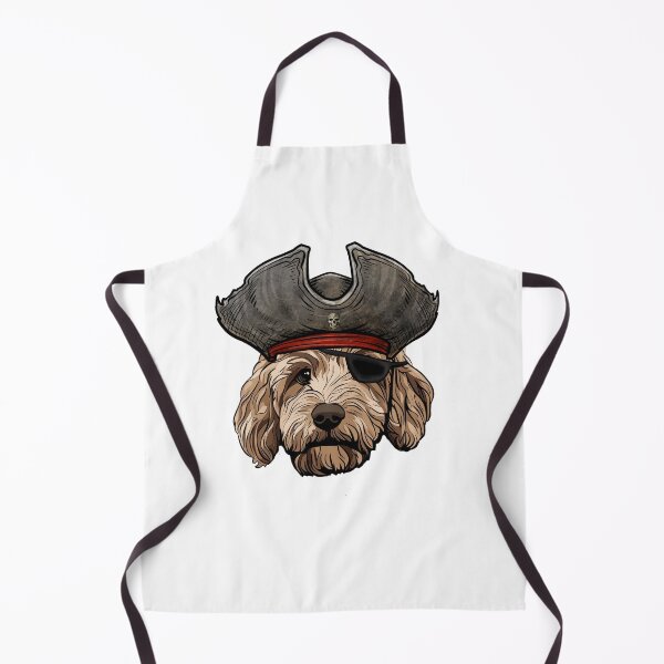 Item preview, Pirate Goldendoodle Dog designed and sold by whyitsme.