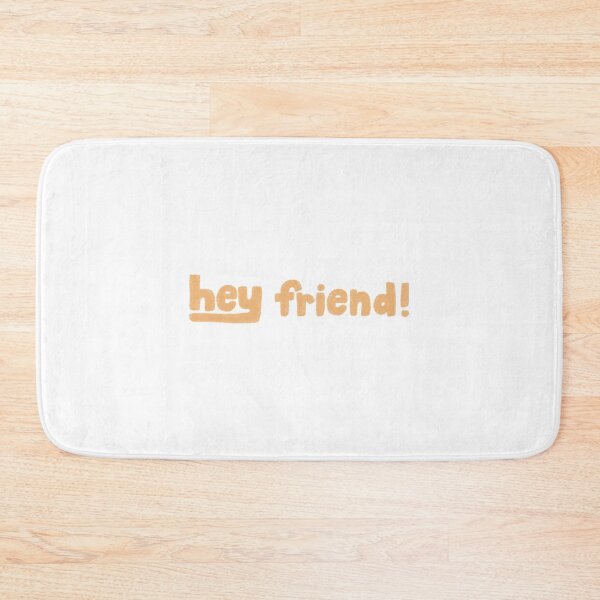 Item preview, Hey friend retro lettering yellow designed and sold by Kborek112.