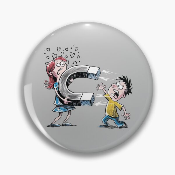 Item preview, A girl and a boy in love. Magnet attraction. designed and sold by MagelliShop.