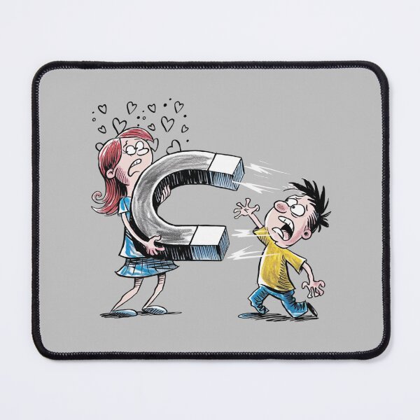 Item preview, A girl and a boy in love. Magnet attraction. designed and sold by MagelliShop.