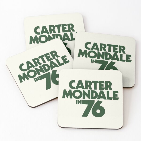 Item preview, Carter Mondale 76 Campaign Memorabilia (dark green) designed and sold by Thelittlelord.