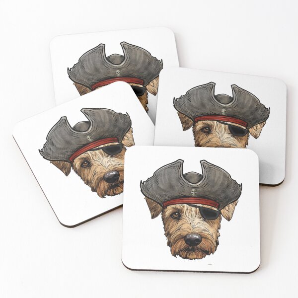 Item preview, Pirate Irish Terrier Dog designed and sold by whyitsme.