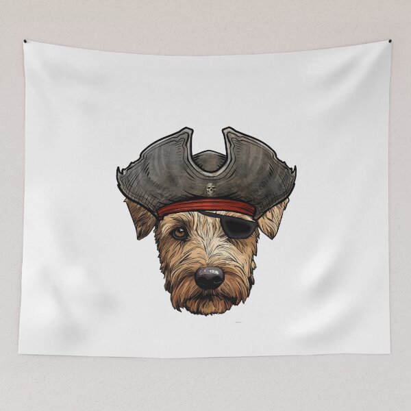 Item preview, Pirate Irish Terrier Dog designed and sold by whyitsme.