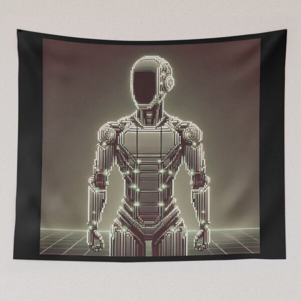 Item preview, humanoid robot designed and sold by TEEJAMBOREE.