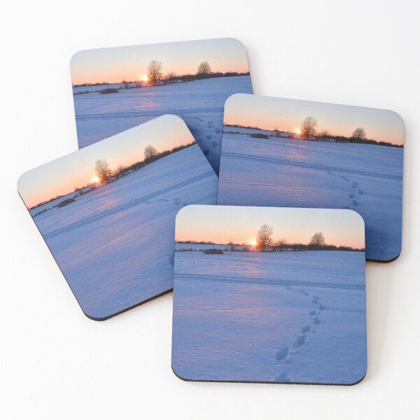 Item preview, Footprints in a Snowy Field designed and sold by SEEphotos7171.