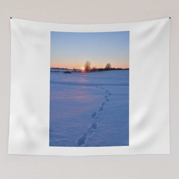 Item preview, Footprints in a Snowy Field designed and sold by SEEphotos7171.