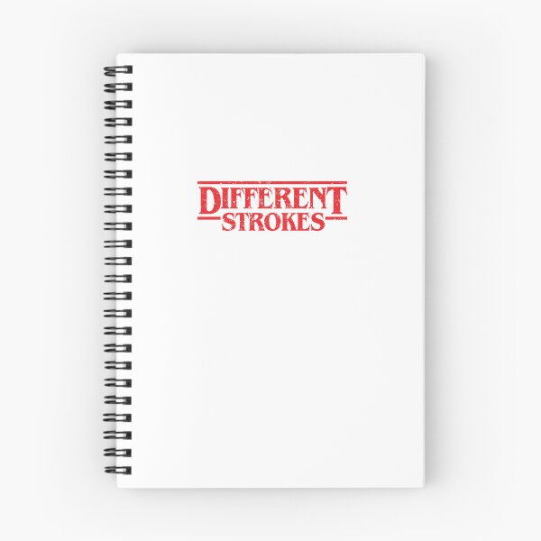 Item preview, Different Strokes - Distressed Red on White designed and sold by unrealindeed.