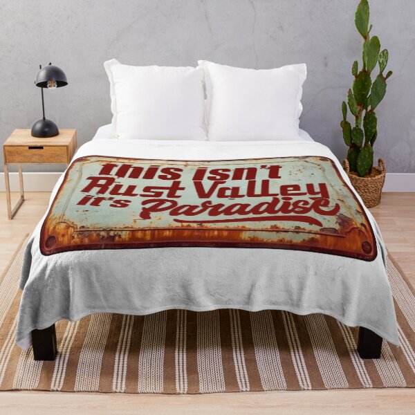 Item preview, This Is Not Rust Valley; It Is Paradise; designed and sold by StickerApe.