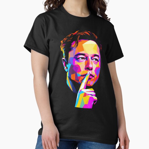 Artikel-Vorschau von Pop Art Elon Musk, designt und verkauft von Topmaxdesign.