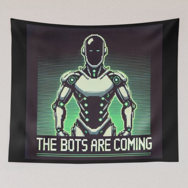 Item preview, humanoid robot designed and sold by TEEJAMBOREE.