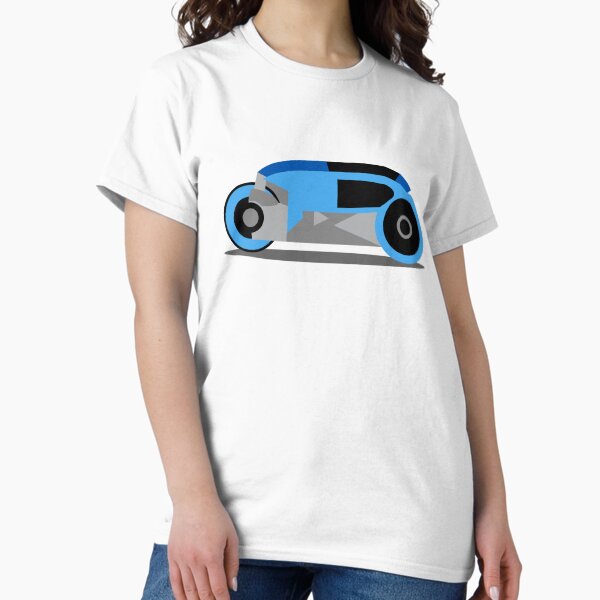 Item preview, TRON blue Light Cycle (First Generation) designed and sold by Vertigo Design Shop.