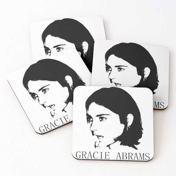 Item preview, Gracie Abrams in minimalist style, elegant outline in black and white designed and sold by Everything minimalist.