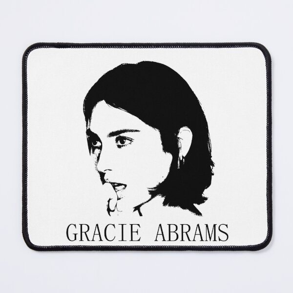 Item preview, Gracie Abrams in minimalist style, elegant outline in black and white designed and sold by Everything minimalist.
