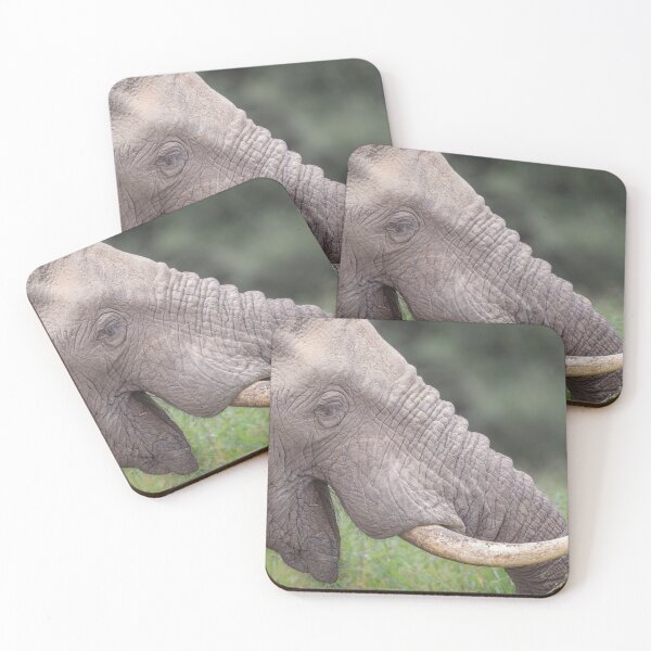 Item preview, Elephant Profile Tanzania Africa designed and sold by PhotoArt by Joan Carroll.