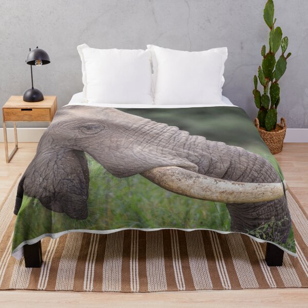 Item preview, Elephant Profile Tanzania Africa designed and sold by PhotoArt by Joan Carroll.