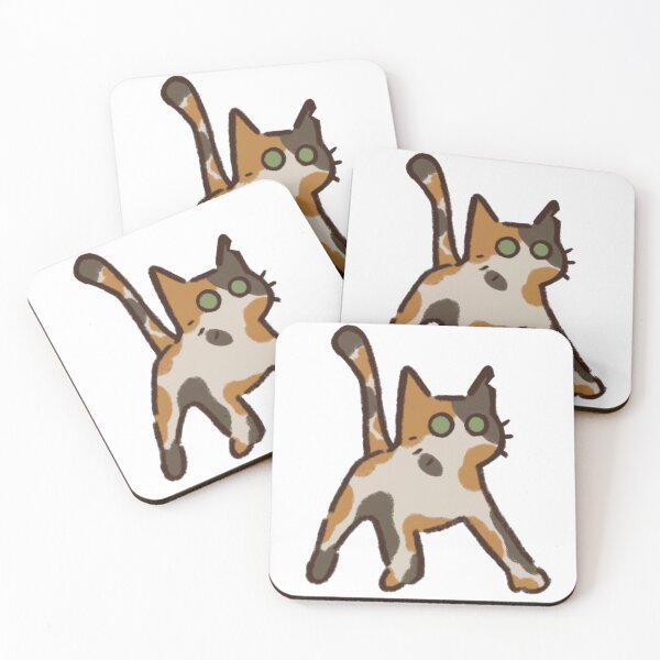 Item preview, Scared cat designed and sold by ToshiroDesign.