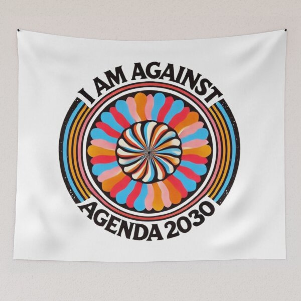 Item preview, I AM AGAINST AGENDA 2030 designed and sold by javitennis.