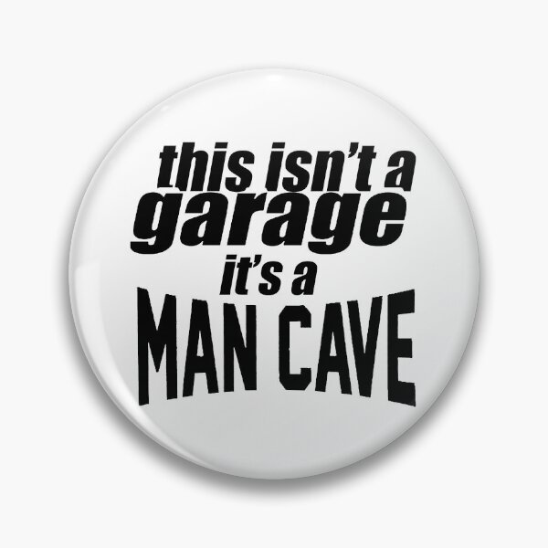 Item preview,  This Is Not A Garage; It Is A Man Gave; designed and sold by StickerApe.