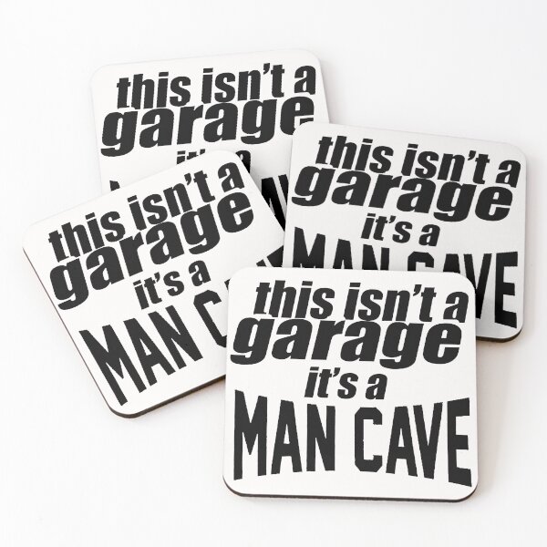 Item preview,  This Is Not A Garage; It Is A Man Gave; designed and sold by StickerApe.