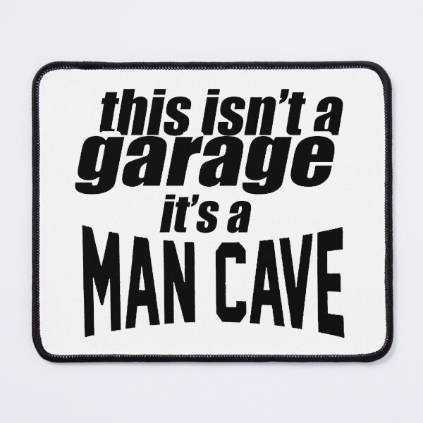 Item preview,  This Is Not A Garage; It Is A Man Gave; designed and sold by StickerApe.