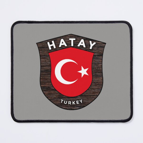 Item preview, Hatay Turkey Emblem Flag designed and sold by World Designs.