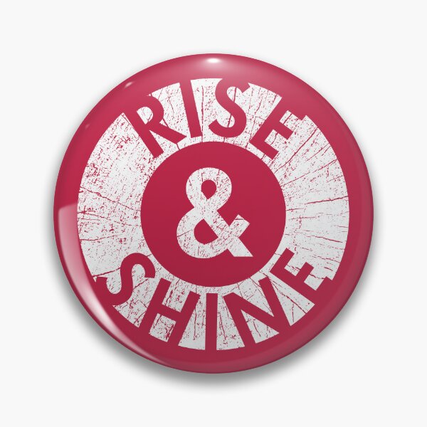 Item preview, Rise & Shine - Circular Distressed Effect Red designed and sold by unrealindeed.