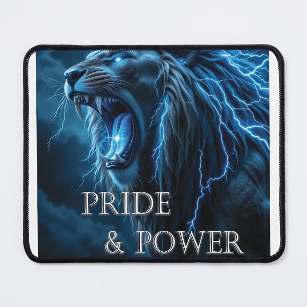Item preview, Lion PRIDE & POWER *Lightning's Fierce Guardian* designed and sold by GWTSHIRT.