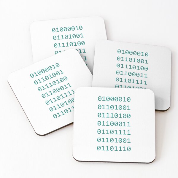 Item preview, Bitcoin in Binary Code 010 designed and sold by unrealindeed.
