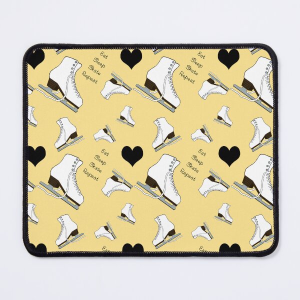 Item preview, Eat, Sleep, Skate Repeat- Light Yellow designed and sold by PD-Skating.