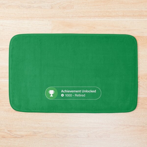 Item preview, Achievement Unlocked - Retired designed and sold by unrealindeed.