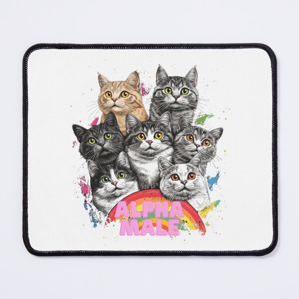 Item preview, Alpha Male, Cats T-Shirt designed and sold by NicolasGlowArt.