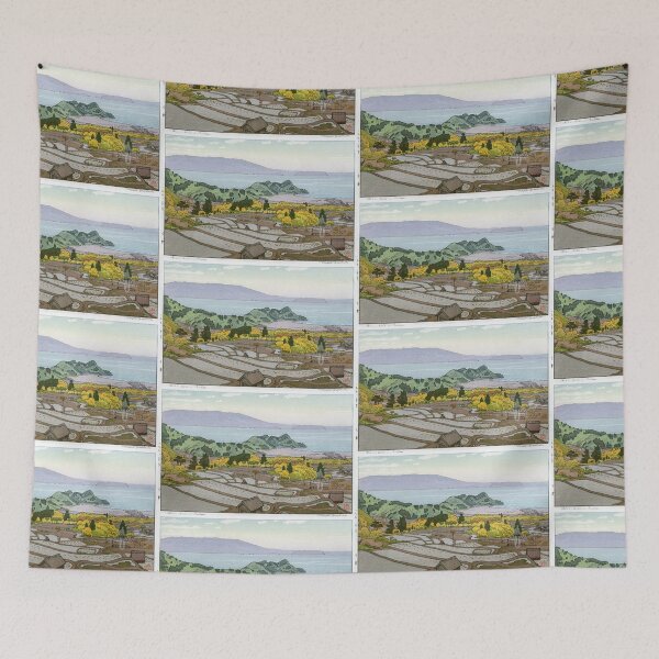 Item preview, Rice Field in Suizu-Toshi Yoshida designed and sold by TeeARTHY.