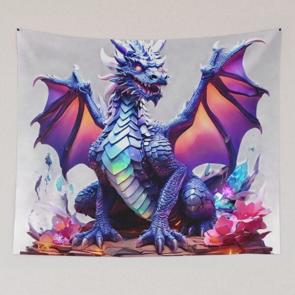 Item preview, Crystal Dragon Crystal Dragon designed and sold by SpectrumEssence.