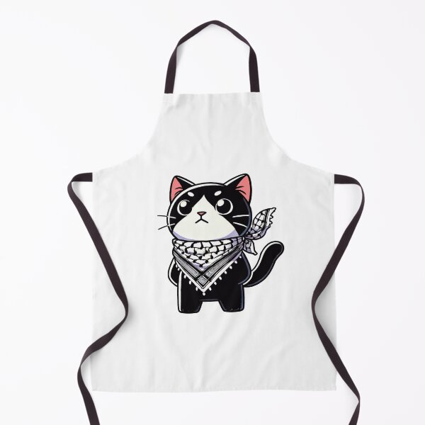 Item preview, Dignified cat wearing the keffiyeh designed and sold by FreshArtFusion.