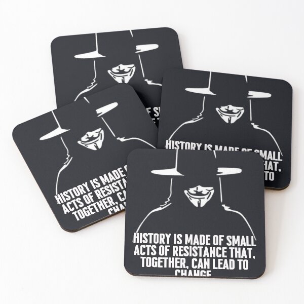 Item preview, "History is made of small acts of resistance that, together, can lead to change" designed and sold by PatronesKawai.