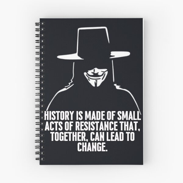 Item preview, "History is made of small acts of resistance that, together, can lead to change" designed and sold by PatronesKawai.