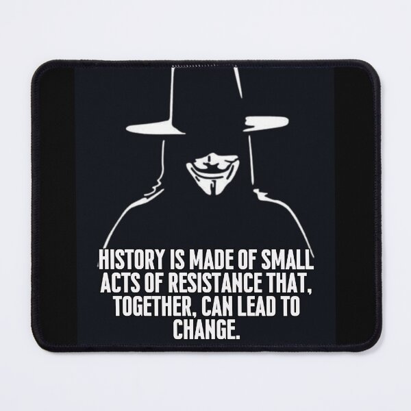 Item preview, "History is made of small acts of resistance that, together, can lead to change" designed and sold by PatronesKawai.