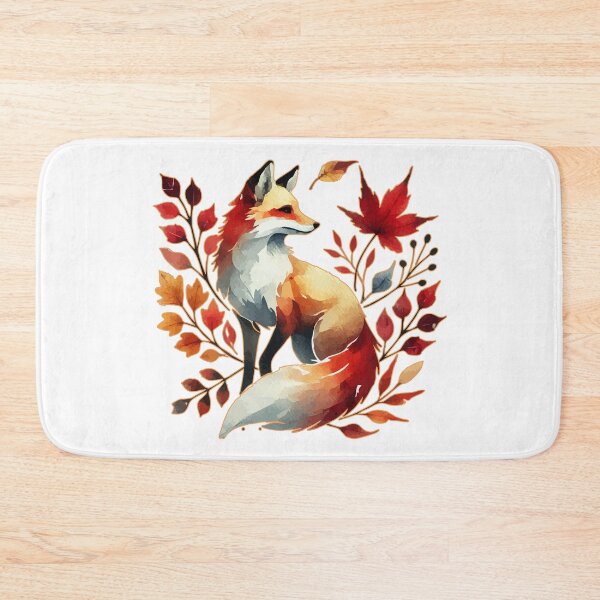 Item preview, Fox In Autumn Leaves designed and sold by TomFrontierArt.