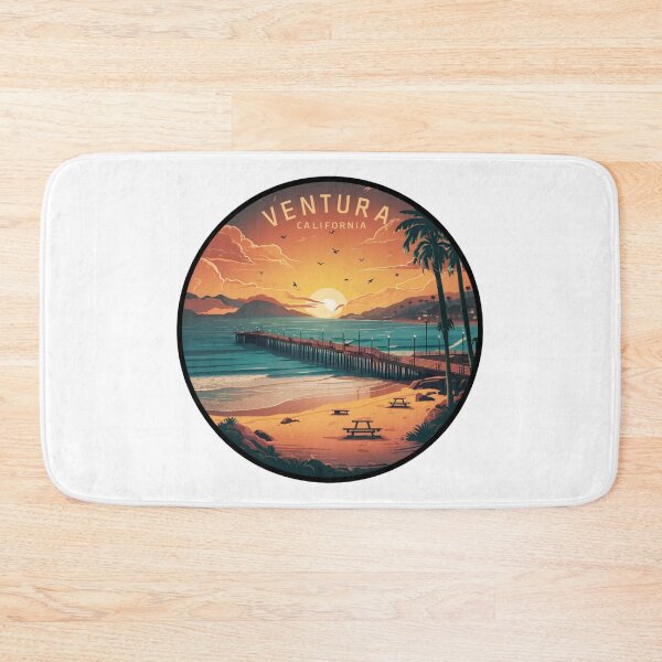 Item preview, Ventura California - Golden Hour at Ventura Beach designed and sold by CircinusStore.