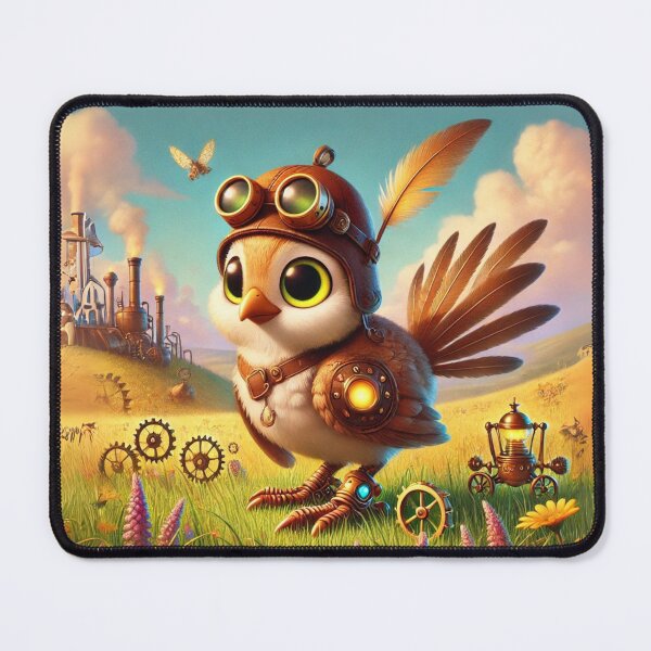 Item preview, Steampunk Prairie Chicken designed and sold by Sillytoe.