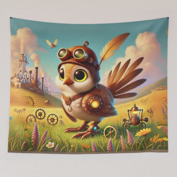 Item preview, Steampunk Prairie Chicken designed and sold by Sillytoe.